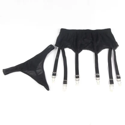 Elegant Plus Size Lace Garter Belts - Image 3