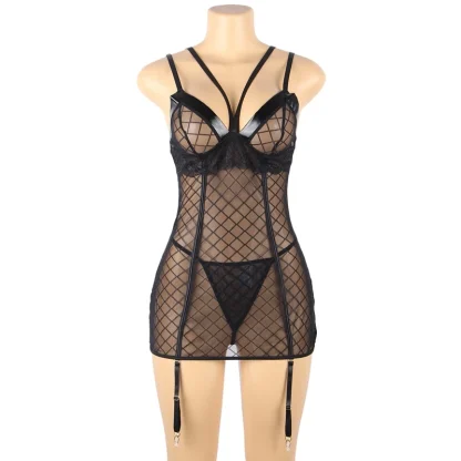Erotic Mesh Plus Size Lingerie - Image 5