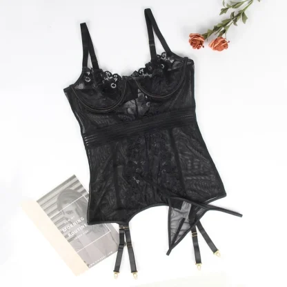 Seductive Sheer Plus Size Babydoll - Image 4
