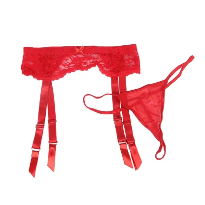 Plus Size Suspender Belt with 4 Straps - Image 6