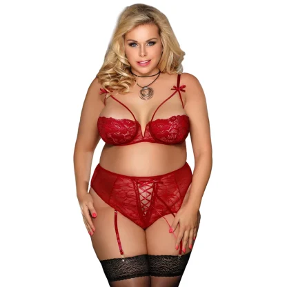 Open Bra Stylish Plus Size Lingerie
