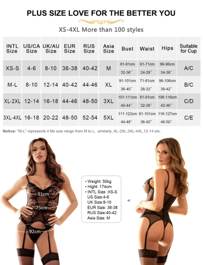 Tempting Allure Plus Size Lingerie - Image 7
