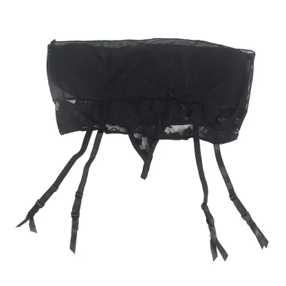 Plus Size Alluring Garter Belt - Image 6