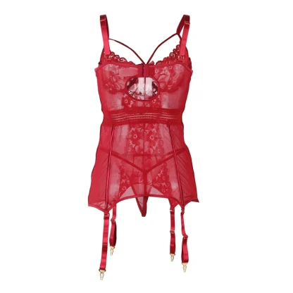 Seductive Sheer Plus Size Babydoll - Image 5