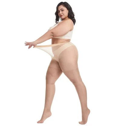 Plus Size Stretch Pantyhose - Image 3