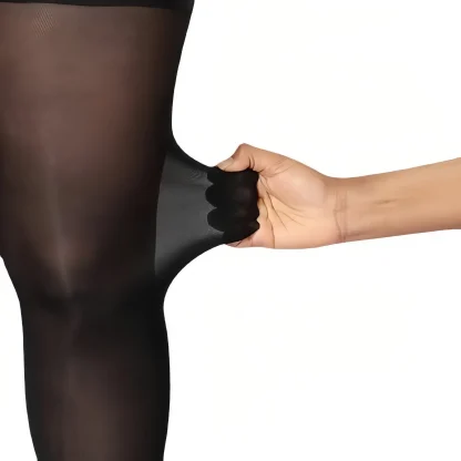 Plus Size Stretch Pantyhose - Image 4