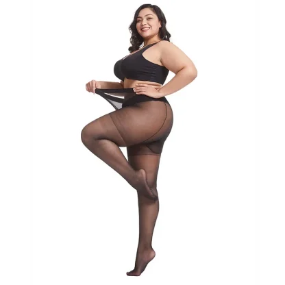 Plus Size Stretch Pantyhose