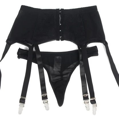 Allure Charm Plus Size Garter Belt - Image 3