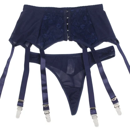 Allure Charm Plus Size Garter Belt - Image 4