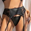 black-garter-panties