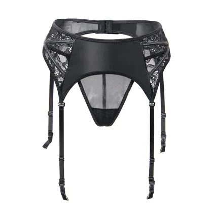 Seduction Plus Size Garter Belt - Image 5