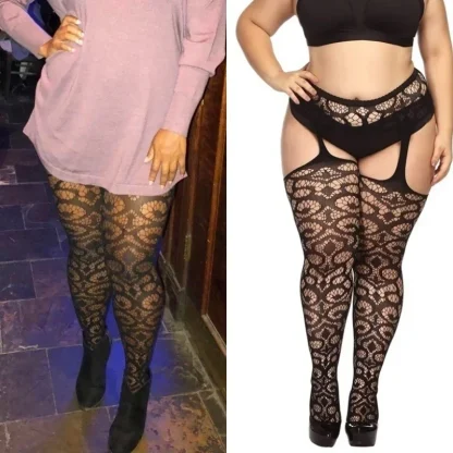 Curve Sexy Plus Size Stockings - Image 2