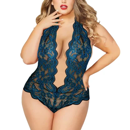 Plus Size Sexy Erotic Bodysuit