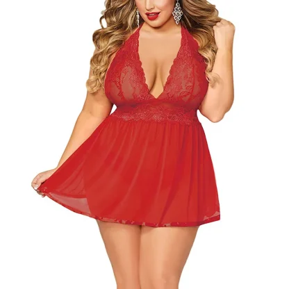 Erotic Hot Plus Size Babydoll - Image 5