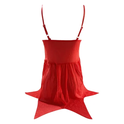 Red Intimate Plus Size Babydoll - Image 5