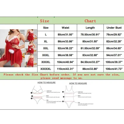 Red Intimate Plus Size Babydoll - Image 6