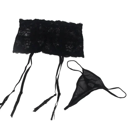 Dream Lace Plus Size Garter Belt - Image 5