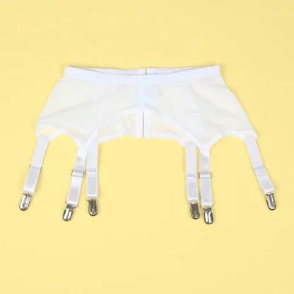 Chic Mesh Plus Size Garter Belt - Image 4