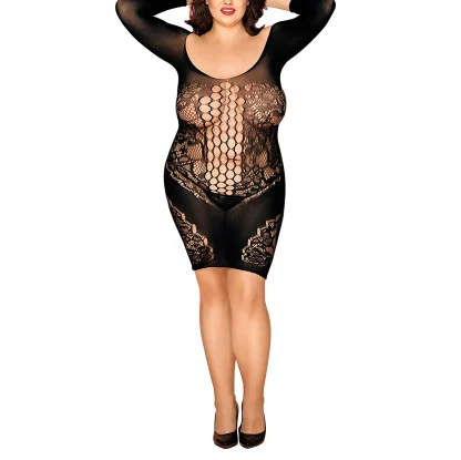 Seductive Plus Size Night Dress - Image 2