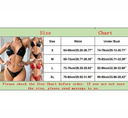 Metallic Plus Size 2-Piece Lingerie - Image 6