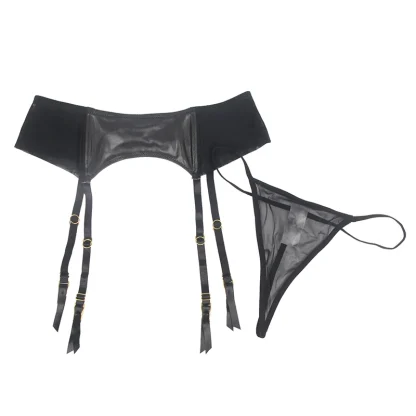 Passionate Lace Plus Size Garter Belt - Image 5