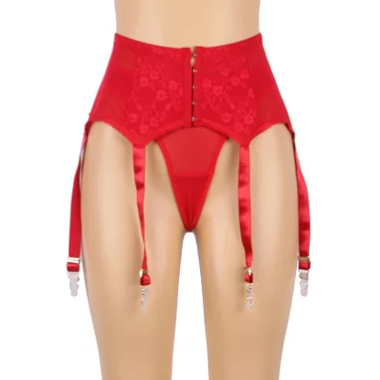 Allure Charm Plus Size Garter Belt - Image 6