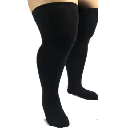 Plus Size Thigh High Socks