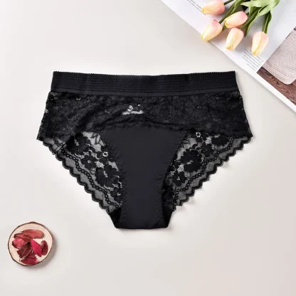 Lace Triangle Plus Size Panty - Image 5