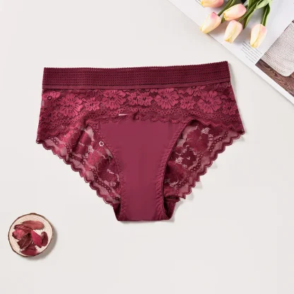 Lace Triangle Plus Size Panty - Image 6
