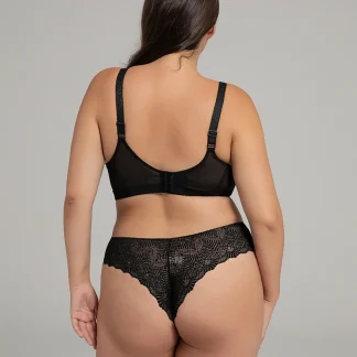 Floral Lace Plus Size Thongs