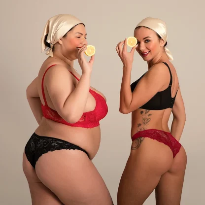 Seamless Lace Plus Size Panty - Image 2