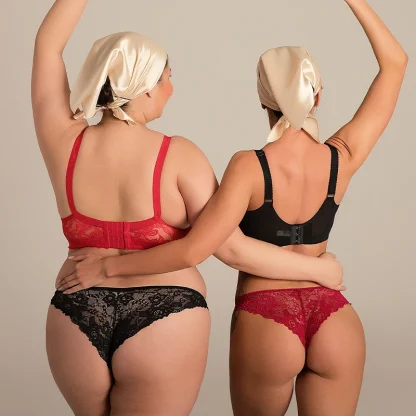 Seamless Lace Plus Size Panty - Image 3
