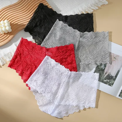 Chic Hollow-Out Plus Size Panties - Image 2