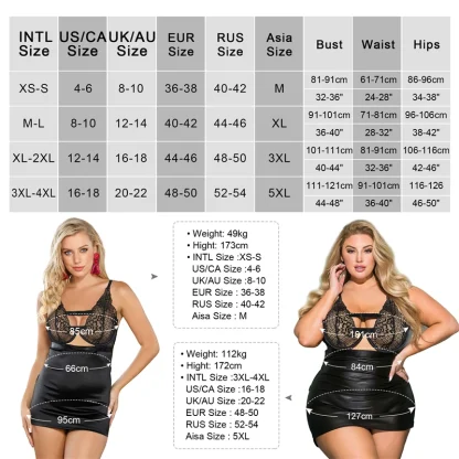 Open Back Plus Size Mini Dress - Image 7
