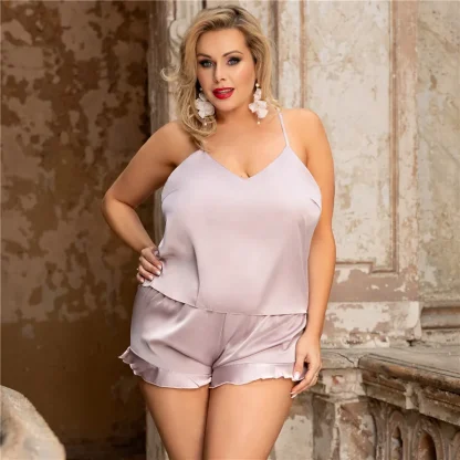 Cozy Comfort Plus Size Sleepwear Set