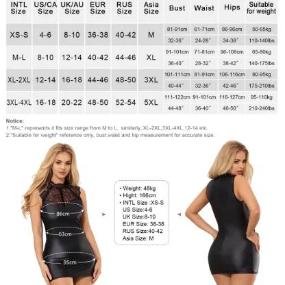 Sexy Plus Size Bodycon Nightdress - Image 6