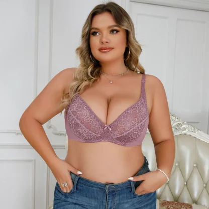 Elegant Plus Size Push Up Bra - Image 5