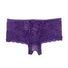 Open Crotch Plus Size Lace Panties - Image 6