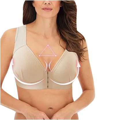 Front Closure Plus Size Bra - Image 2