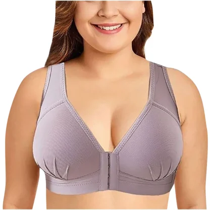 Front Closure Plus Size Bra - Image 3