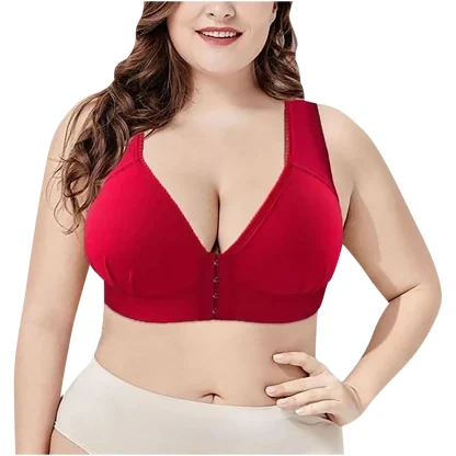 Front Closure Plus Size Bra - Image 4