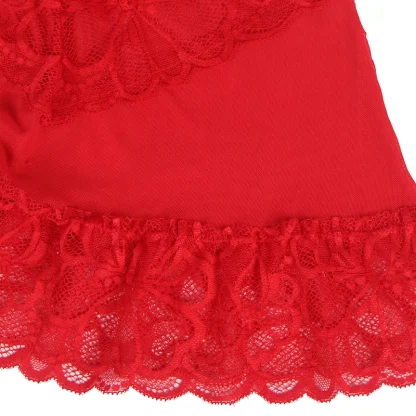 Floral Accent Plus Size Nightdress - Image 6