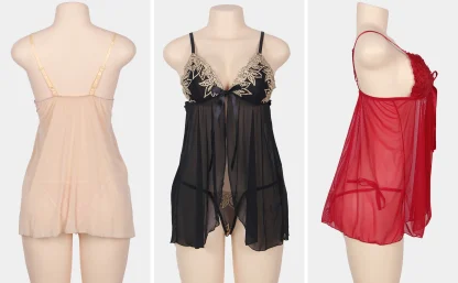 Sexy Transparent Plus Size Babydoll - Image 6