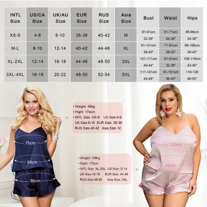 Cozy Comfort Plus Size Sleepwear Set - Image 7