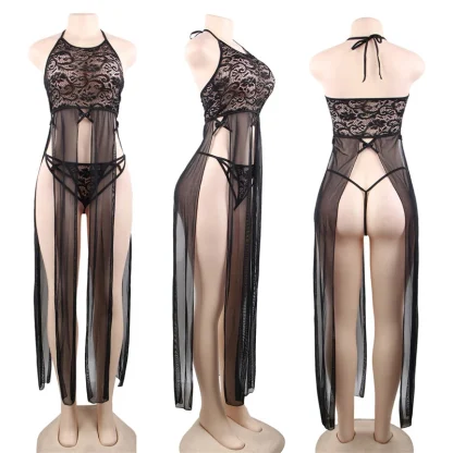 Sexy Plus Size Long Maxi Babydoll - Image 5