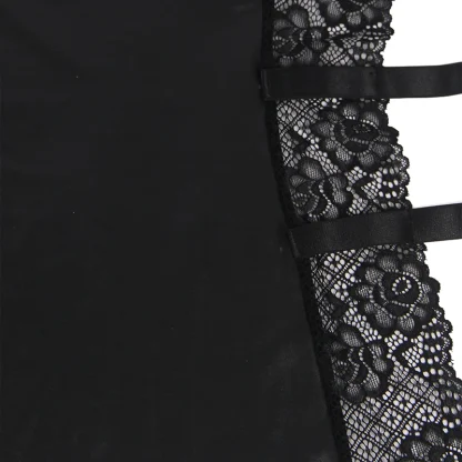 Open Back Plus Size Mini Dress - Image 6