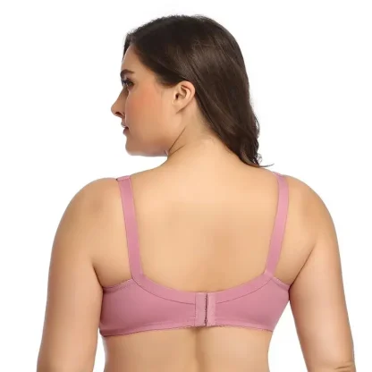 Bow Decoration Plus Size Bra - Image 6