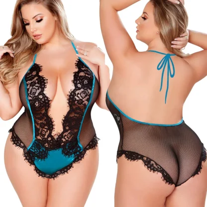 Sexy Back Plus Size Bodysuit - Image 2