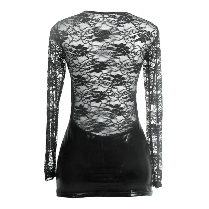 Lace Plus Size Bodycon Dress - Image 5