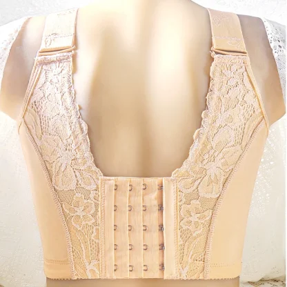 Lace Cup Plus Size Support Bra - Image 2